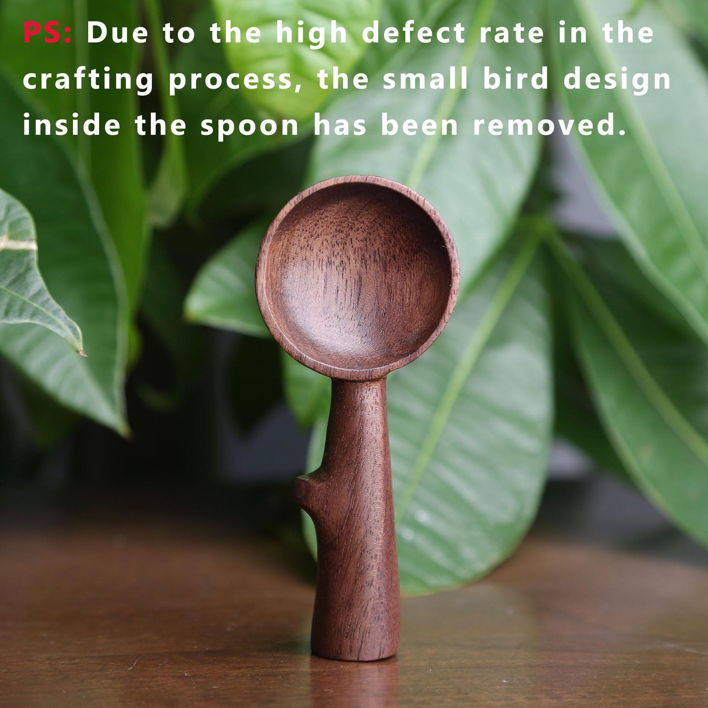 Custom Walnut Wood Coffee Scoop,Personalized Coffee Measuring Spoon,Eco-Friendly Coffee Gift,Great for Coffee Lovers,Ideal for Home&Café Use