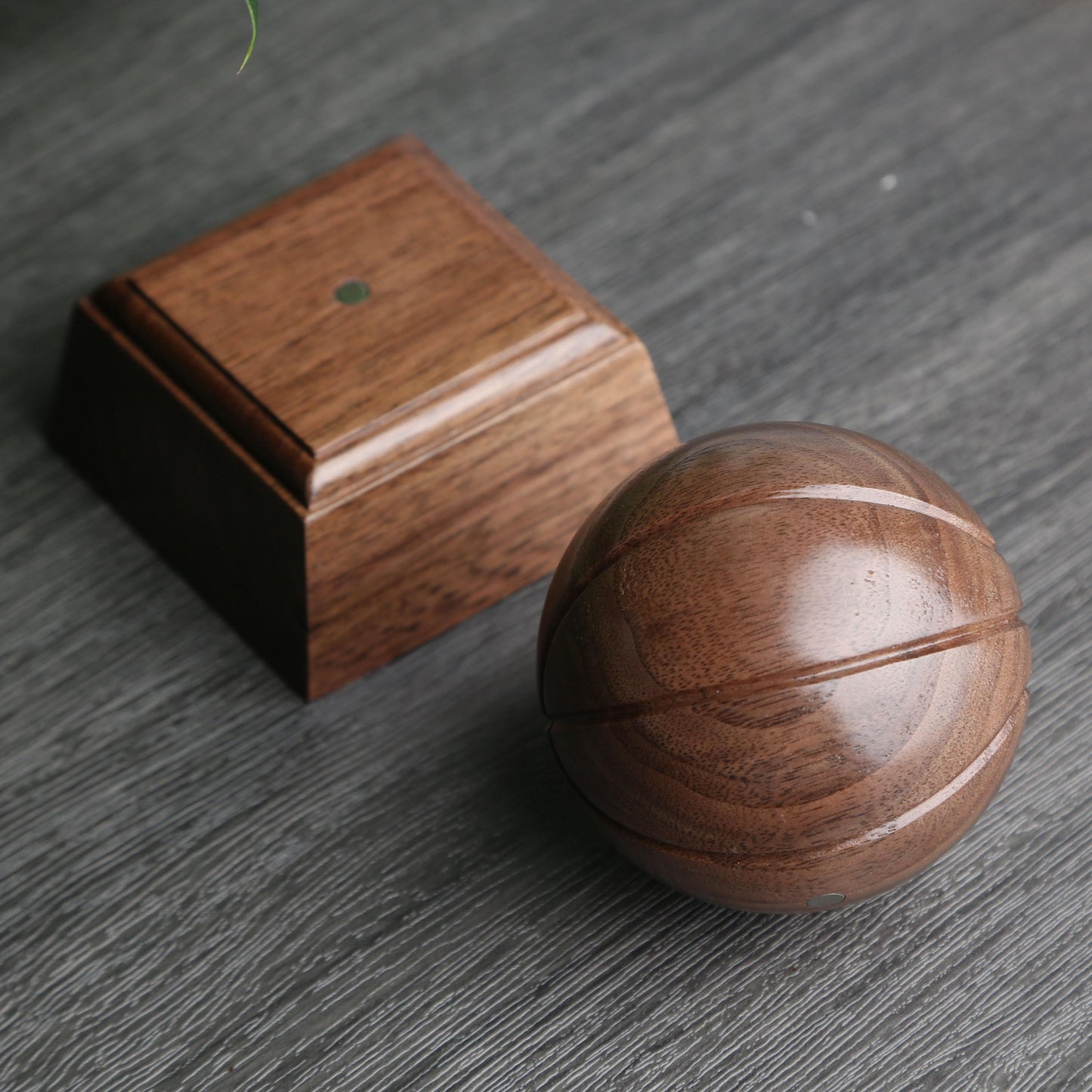 Walnut Basketball Ornament,Personalized Engraving,Gift for Boyfriend,Kids,Friends,Basketball Lovers,Sports Bedroom,Custom Gift for Fans