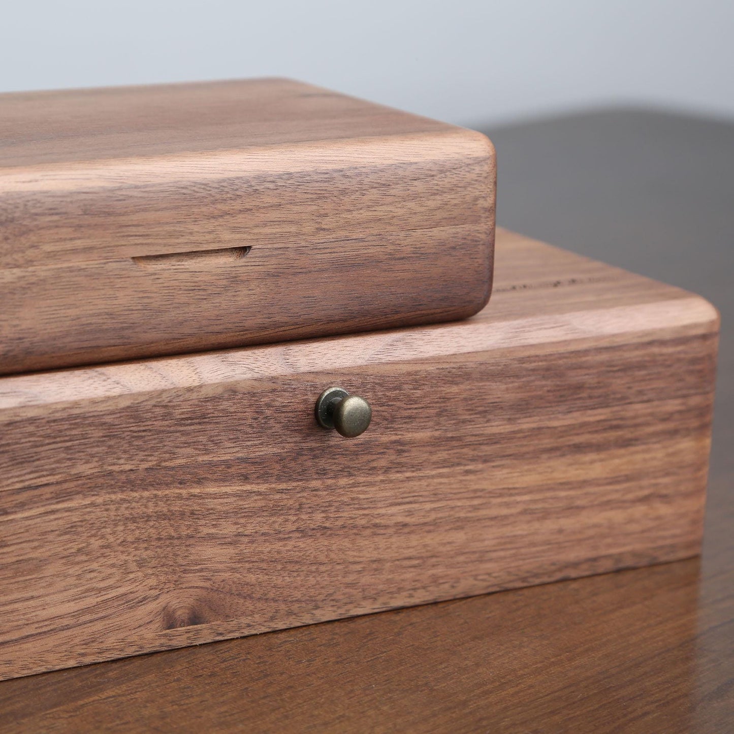 Custom Engraved Walnut Jewelry Box,Personalized Wooden Jewelry Organizer,Travel Case for Women,Bridesmaid Gift,Unique Gift for Her,for Mom