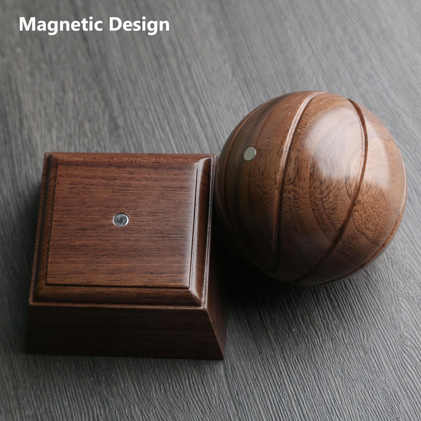 Walnut Basketball Ornament,Personalized Engraving,Gift for Boyfriend,Kids,Friends,Basketball Lovers,Sports Bedroom,Custom Gift for Fans