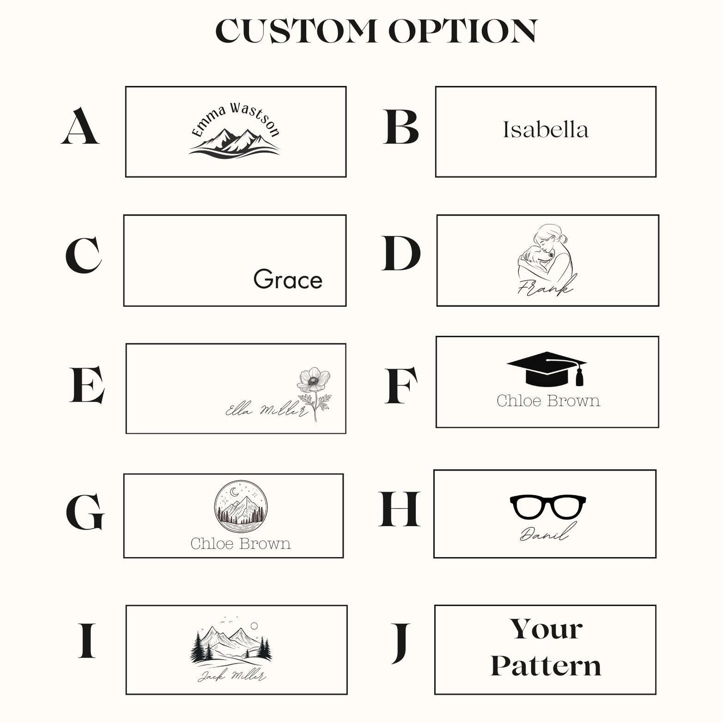 Personalized Wooden Eyeglasses Case-Custom Engraved Glasses Case-Unique Eyeglasses Box,Premium Wood Glasses Holder-School Season Gift