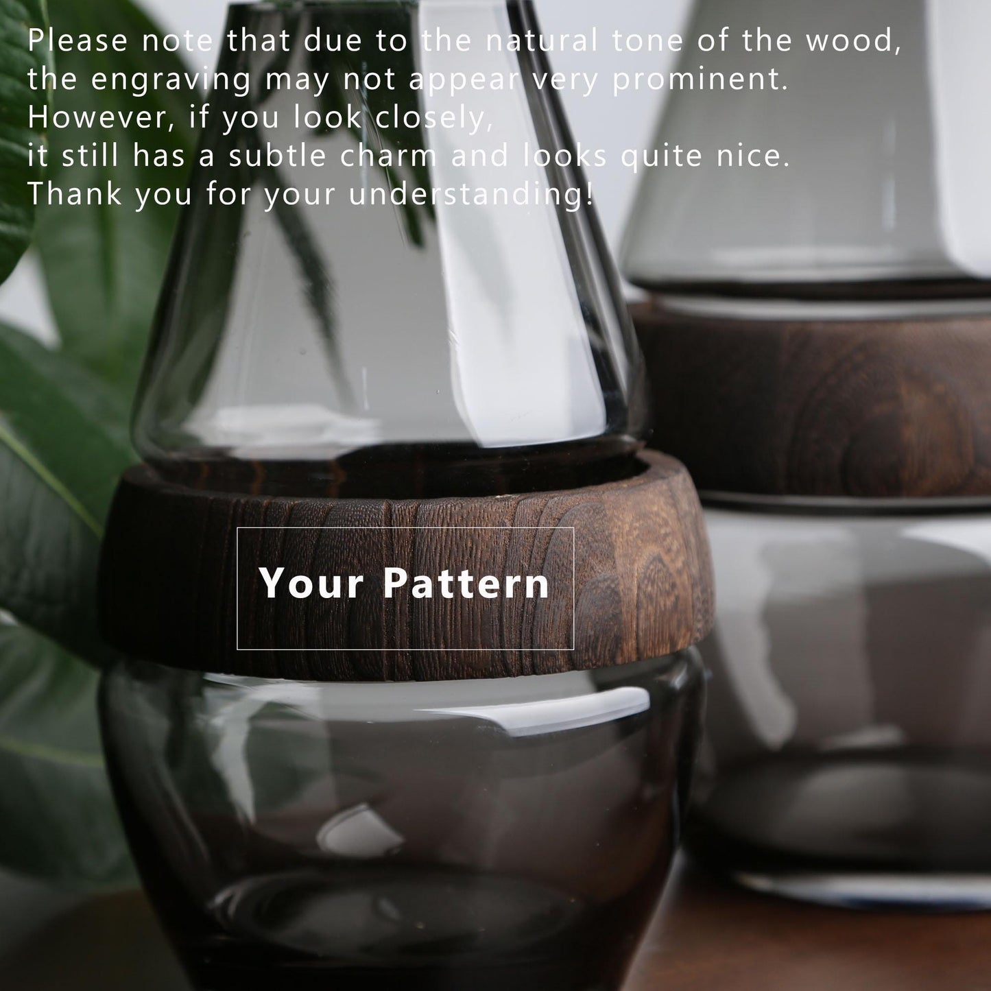 Personalized Wooden Vase,Custom Flower Holder,Artistic Vase,Unique Gift for Her,Gift for Mom,Eco-Friendly Home Décor,Meaningful Gift Idea