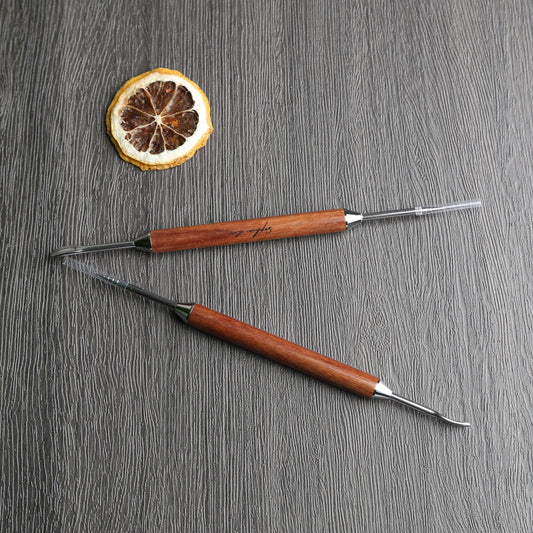 Rosewood Latte Art Pen,Vintage Coffee Art Tool,Custom Name Engraving,Ideal for Home,Coffee Shop/Bar Use,Great for Latte & Coffee Art Designs