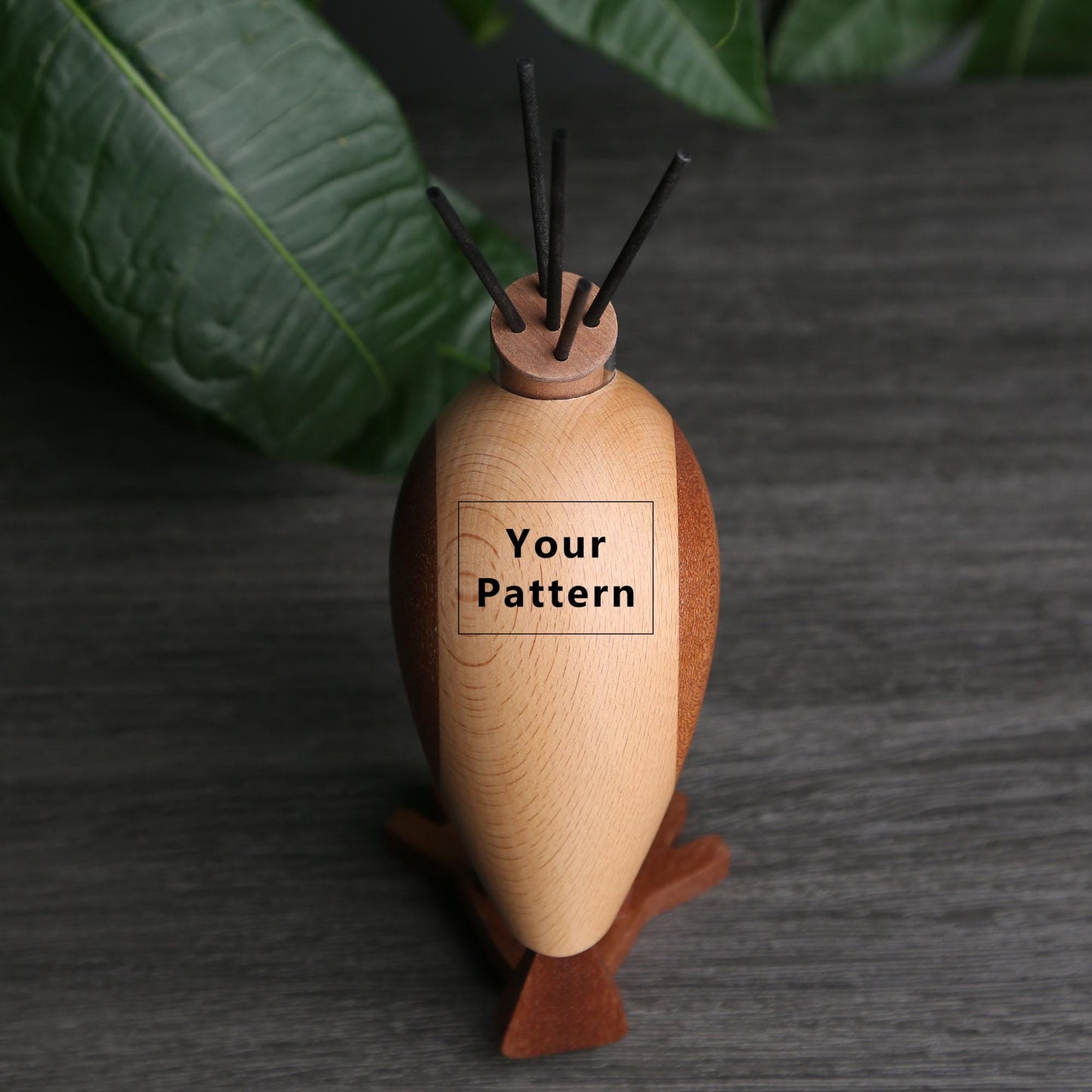 Personalized Wooden Essential Oil Diffuser,Large Bird-Shaped Aromatherapy Diffuser,Unique Home Décor,Unique Gift for Essential Oil Lovers