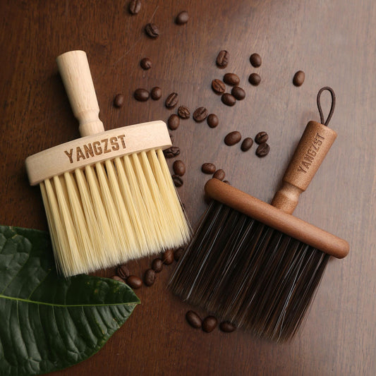 2pcs Wooden Coffee Bar Cleaning Brush,Barista Equipment Cleaner,Custom Name Engraving,Ideal for Home,Coffee Shop/Bar,Gift for Coffee Lovers